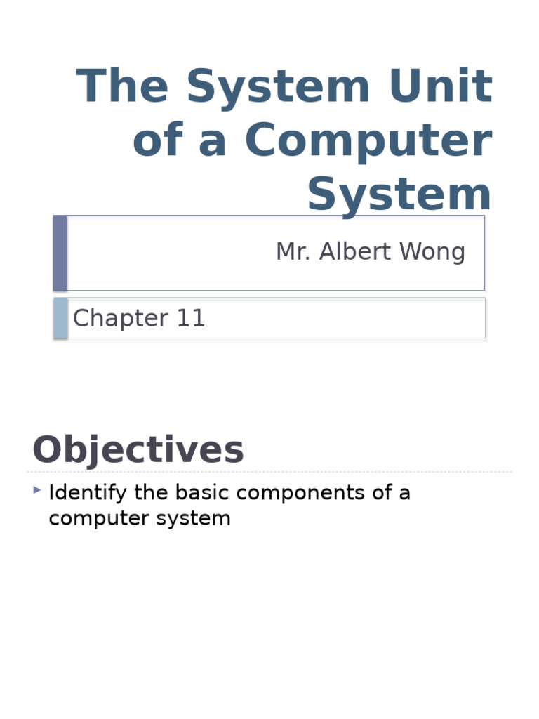 01 - Computer System - Categorization | PDF