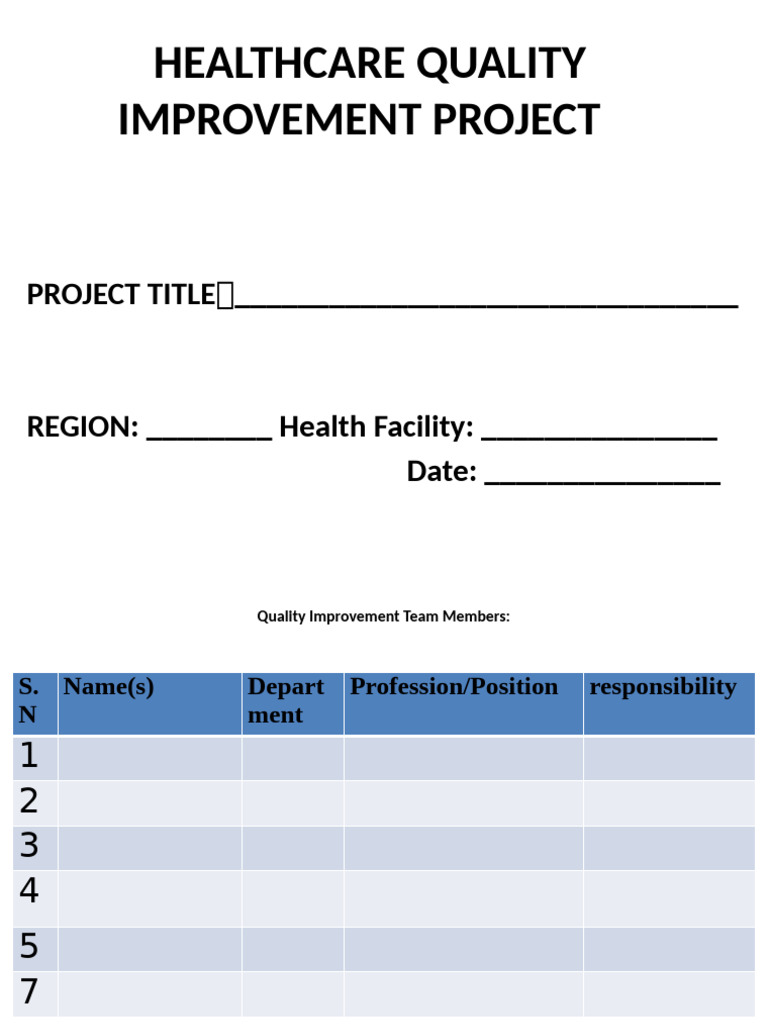 Qi Template | PDF | Public Services | Social Programs