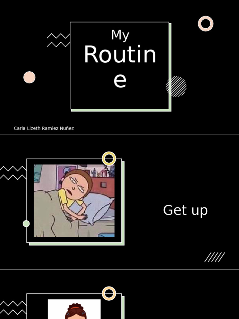 My Routine | PDF