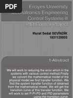 PID Control PowerPoint Sunum