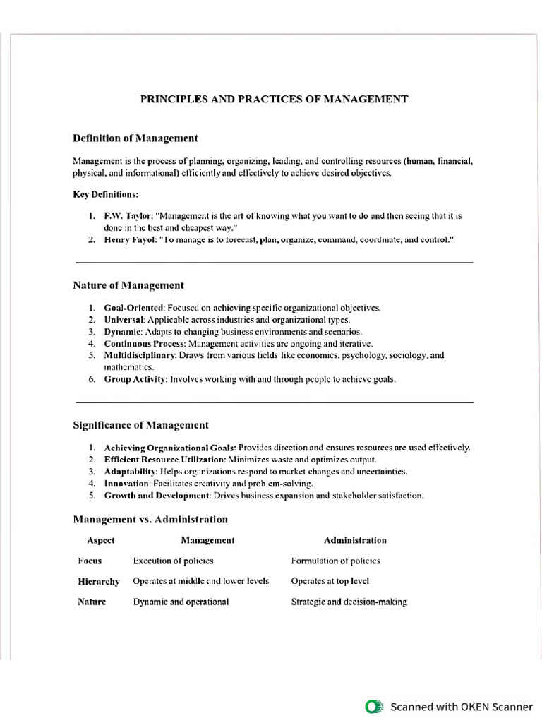 PPM Notes | PDF