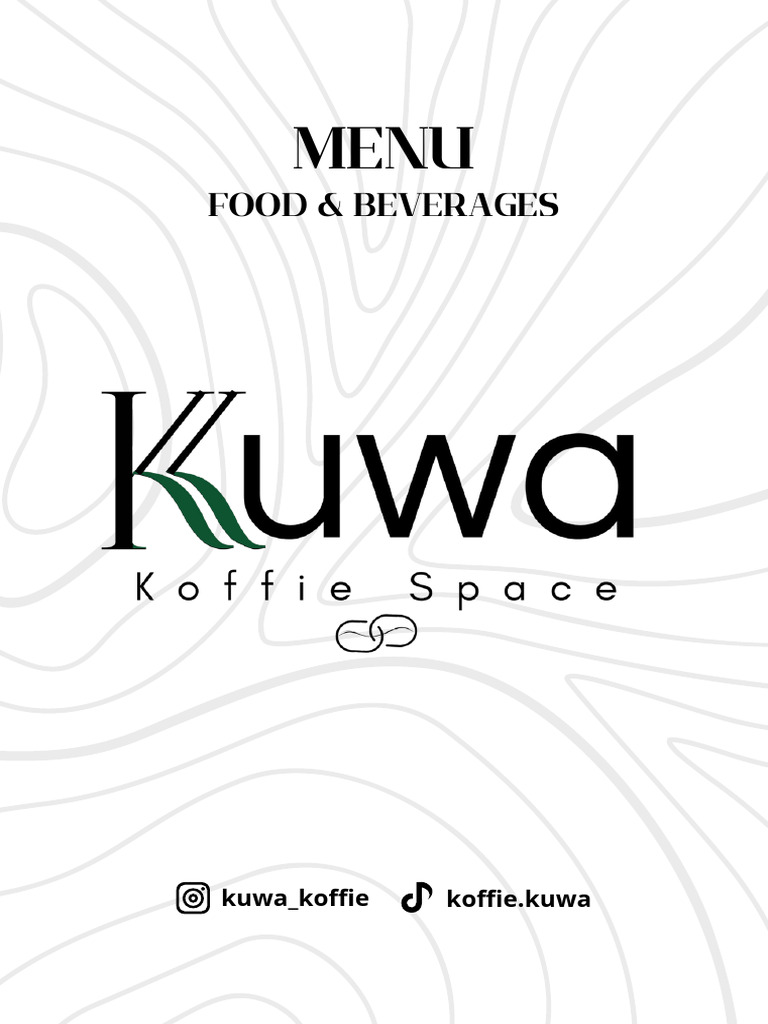 Menu Kuwa | PDF | Syrup | Foods