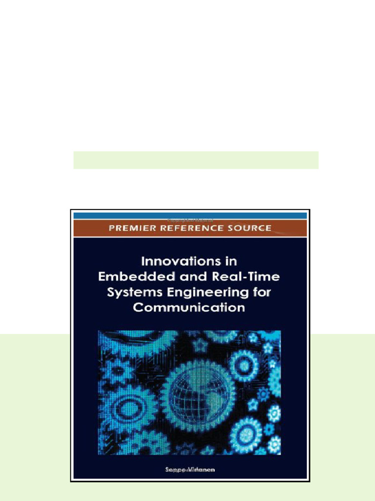 Innovations In Embedded And Realtime Systems Engineering For ...