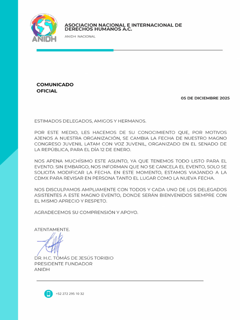 Comunicado | PDF