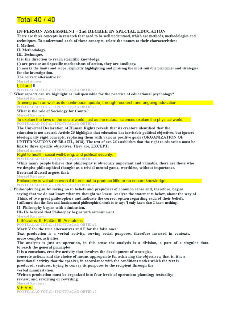 Special Education Assessment Concepts | PDF | Intellectual Giftedness ...