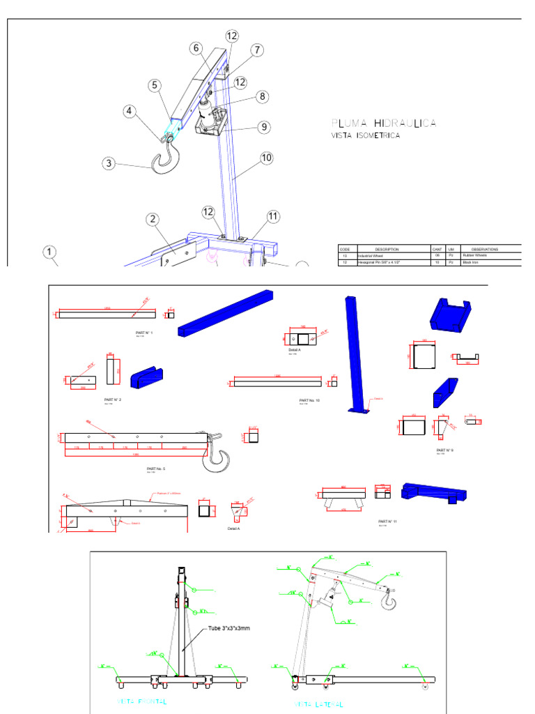 hydraulic jack | PDF | Pipe (Fluid Conveyance) | Welding
