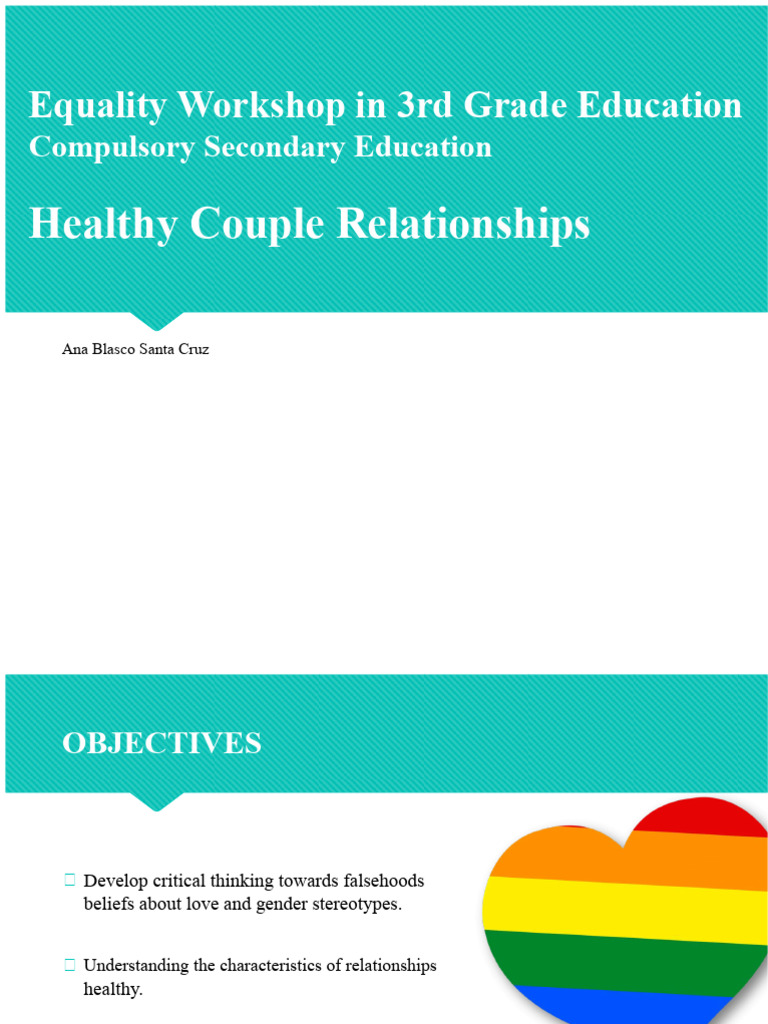 Healthy Relationships Workshop | PDF | Stereotypes | Social Psychology