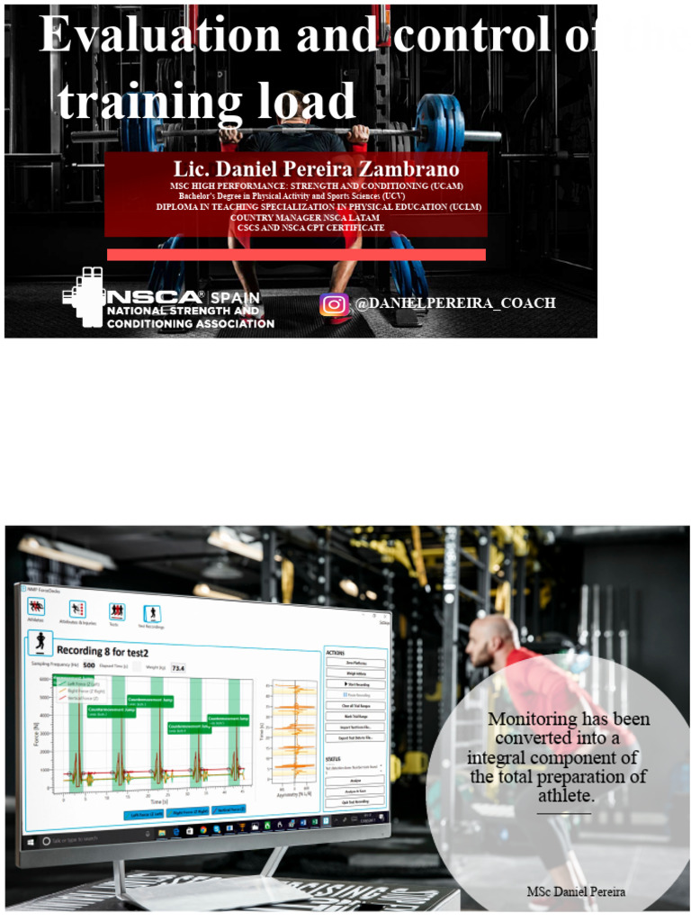 Training Load Evaluation and Control | PDF | Standard Score | Effect Size