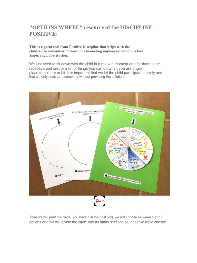 WHEEL OF OPTIONS | PDF