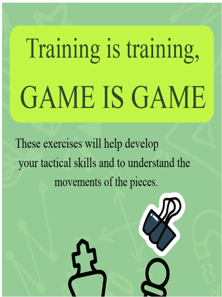 Chess Exercises for Beginners | PDF