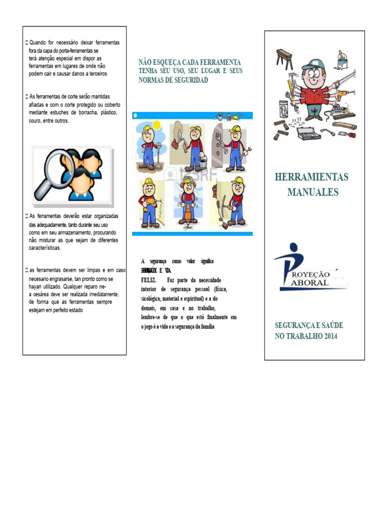 Segurança e Uso de Ferramentas Manuais | PDF | Ferramentas
