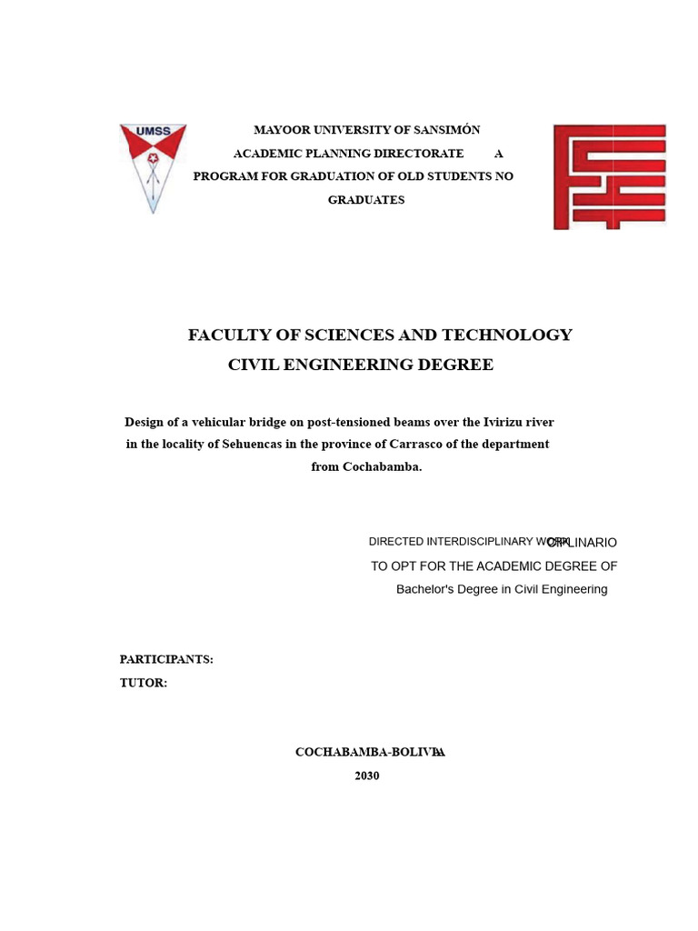022 Design of A Vehicular Bridge On Prestressed Beams Ok | PDF | Beam ...