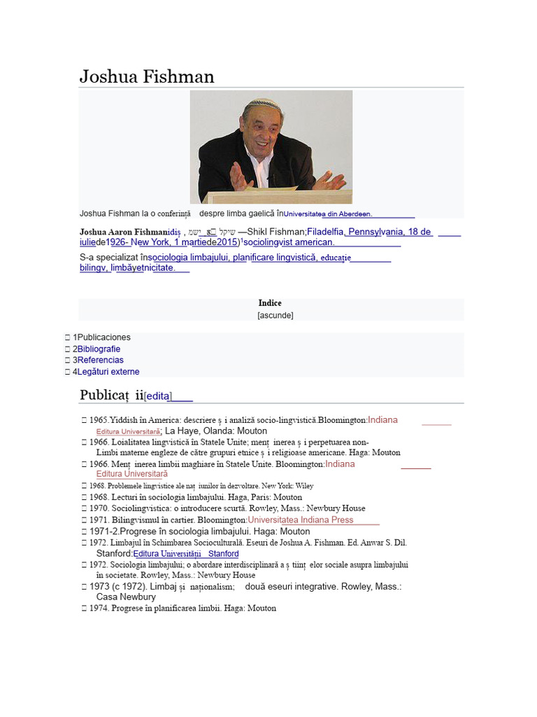 Joshua Fishman | PDF