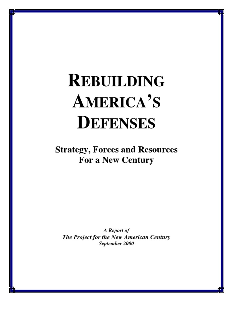 Rebuilding America’s Defenses