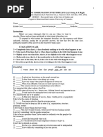 POPS: Pathological OCPD Assessment Guide | PDF | Standard Score | Human ...