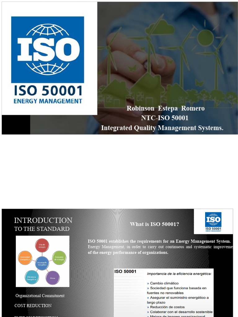 Presentation Iso 50001 | PDF | Audit | Energy Management