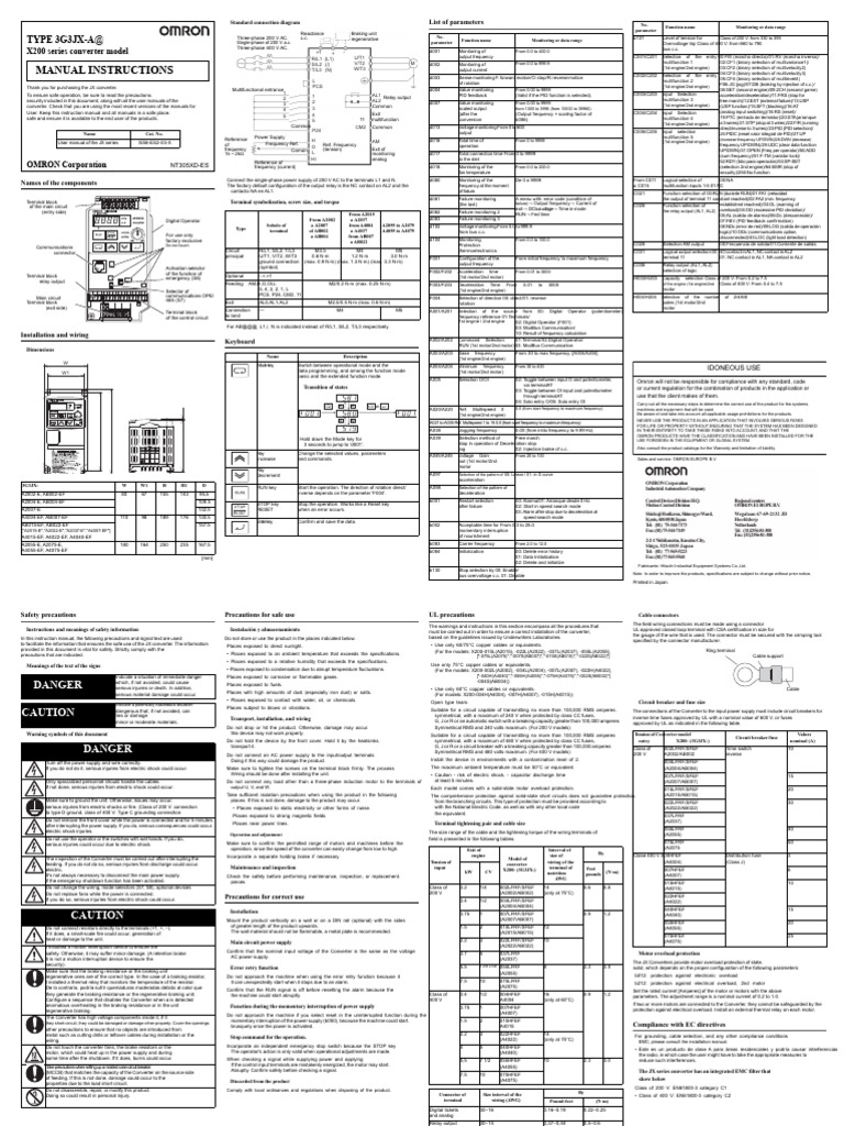 JX Converter Manual and Connection Guide | PDF | Electrical Connector ...