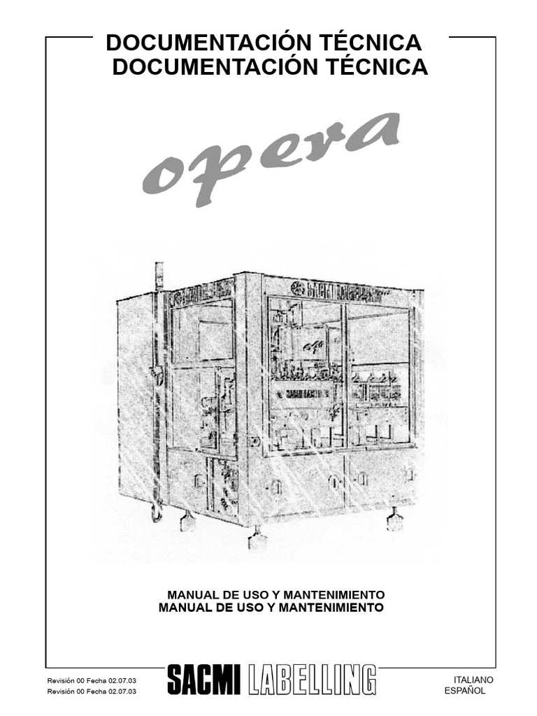 Manual de Uso Etiquetadora Automática | PDF | Directiva (Unión Europea)