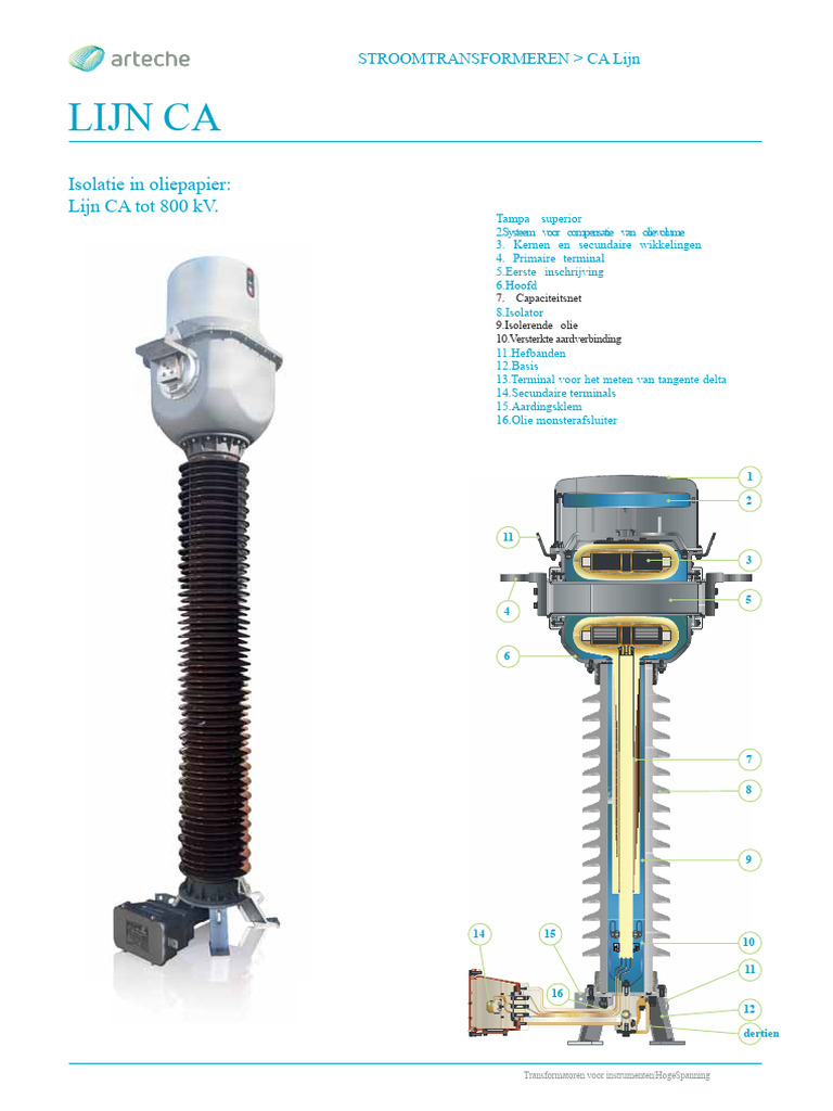 Arteche CT Ca NL | PDF