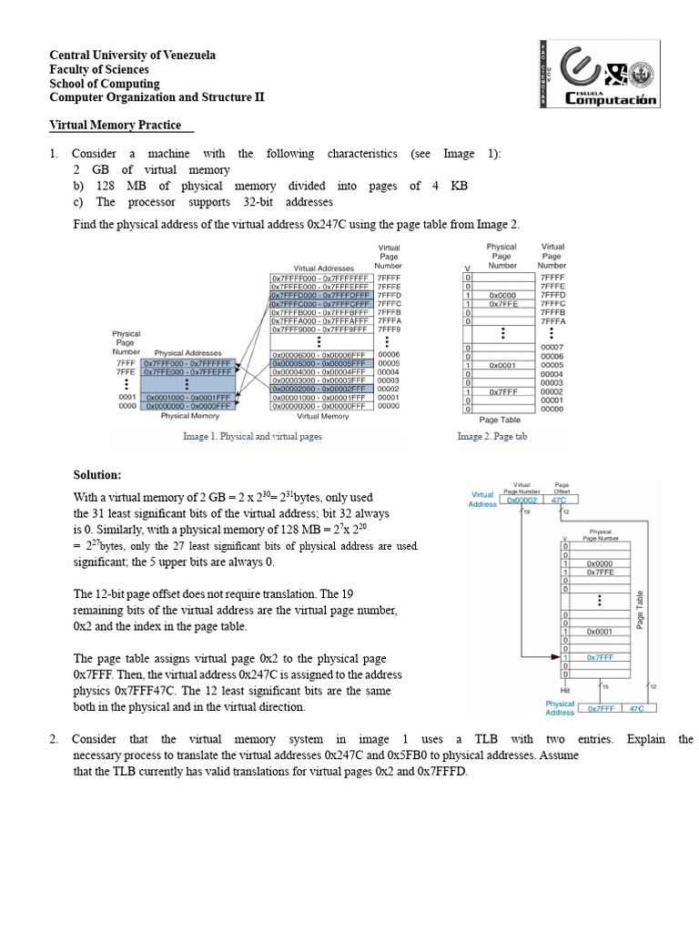 Virtual Memory Address Translation Guide | PDF | Bit | Computer ...