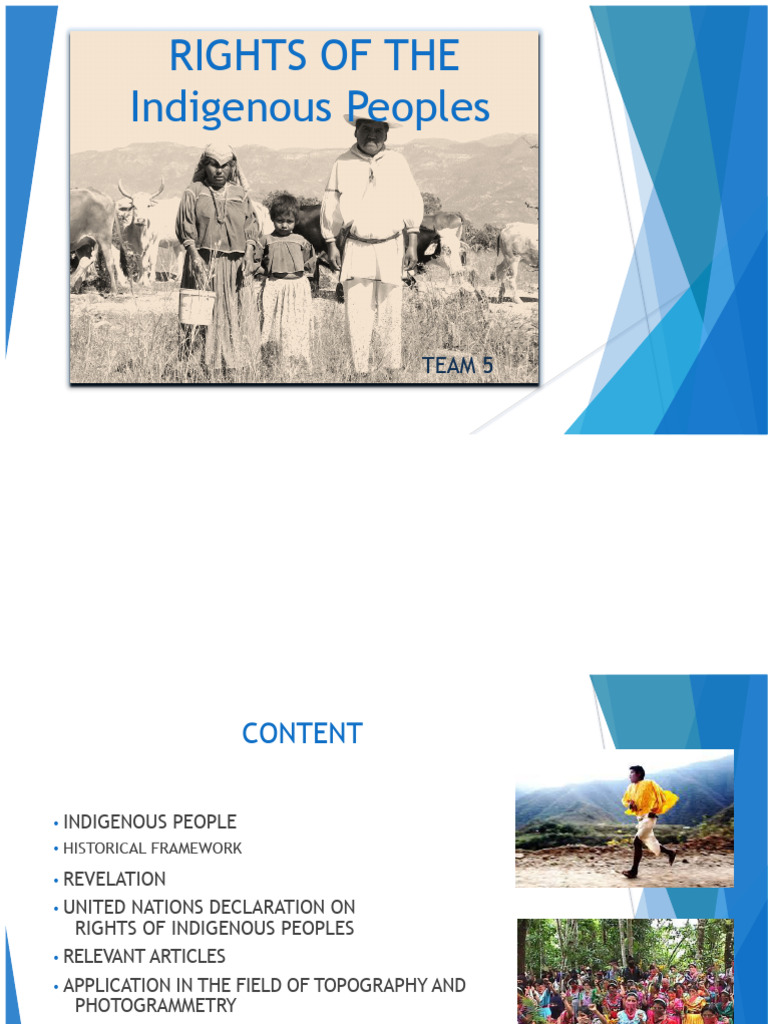 Rights of Indigenous Peoples Images | PDF | Indigenous Peoples | Human ...