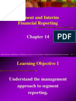 Segment and Interim Reporting