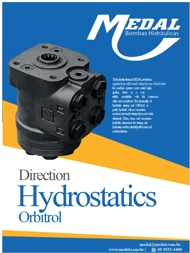 Hydrostatic Steering Systems Overview | PDF | Equipment | Vehicle ...