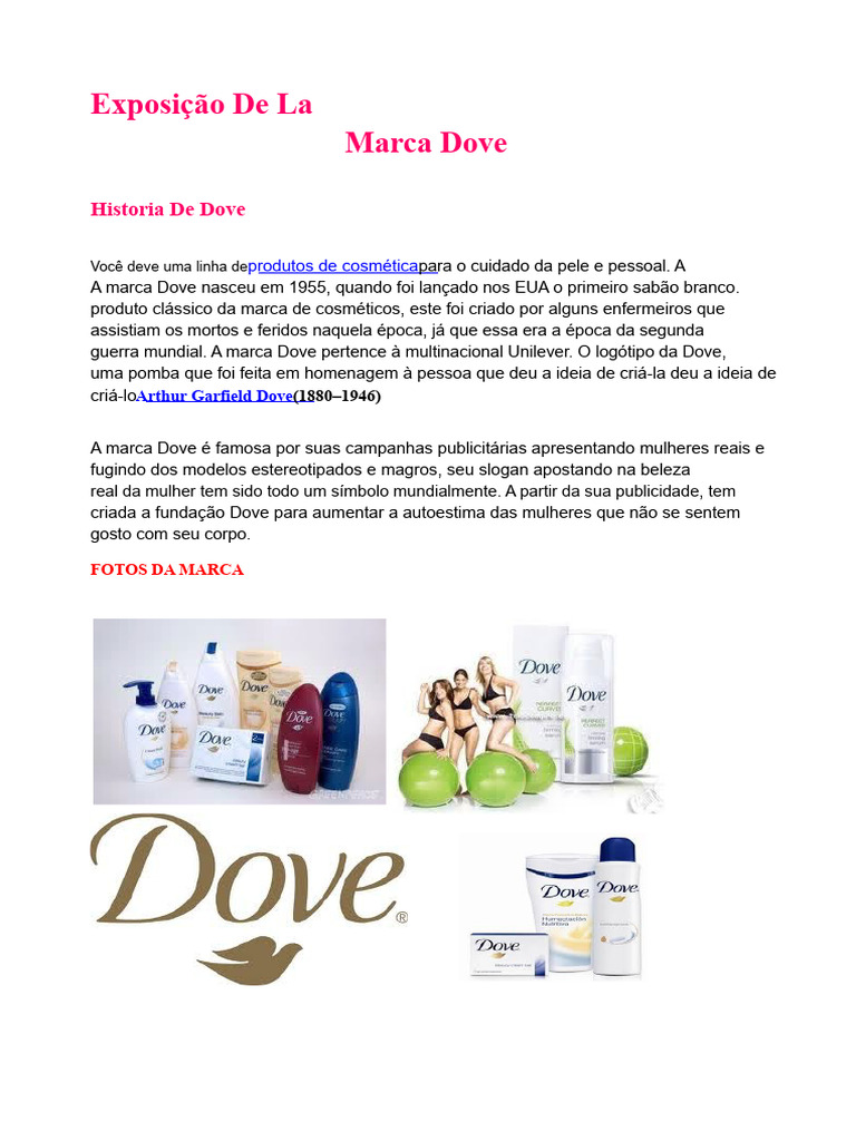 A Marca Dove | PDF