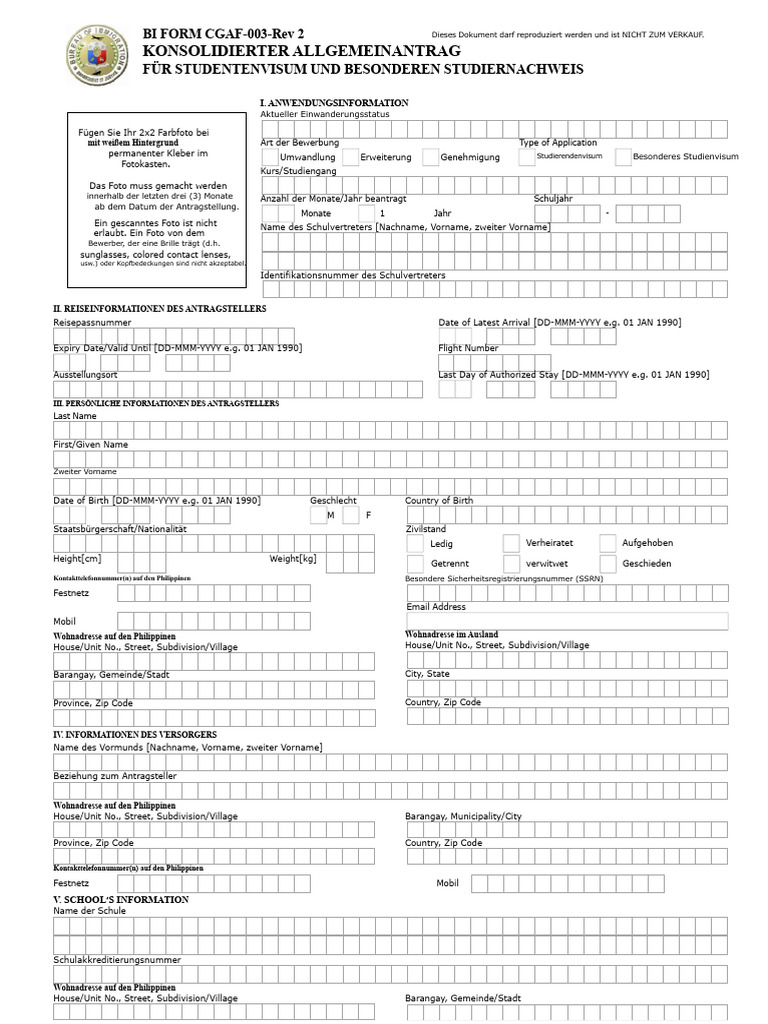 CGAF-003Rev2 2023 | PDF