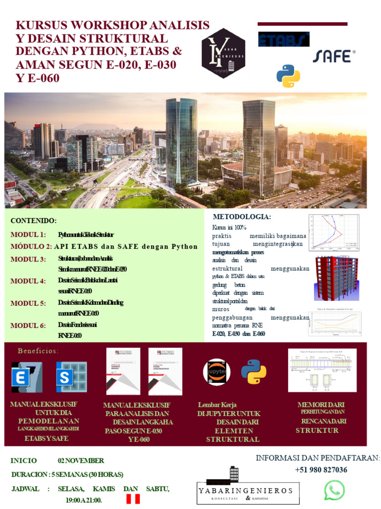 Kursus Desain Struktur dengan Python | PDF