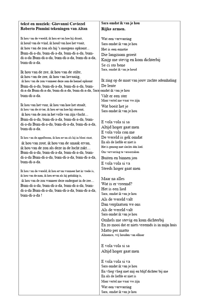 Tekst en Muziek | PDF
