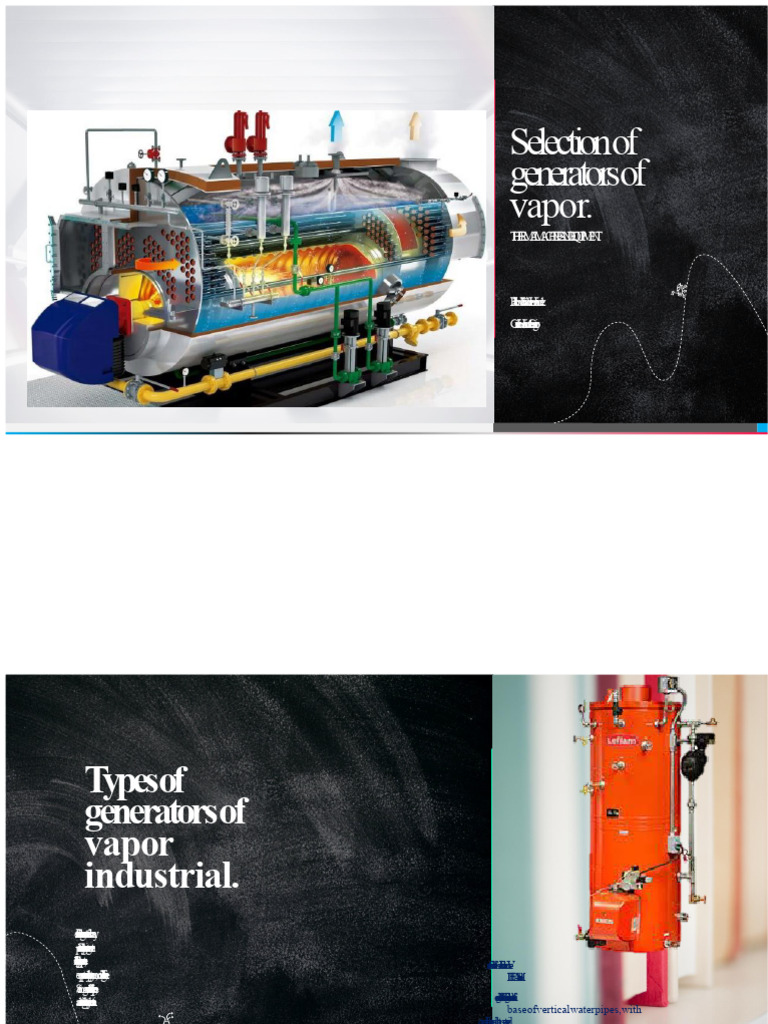 Industrial Steam Generators Guide | PDF | Boiler | Steam