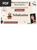 Nebulization Therapy Procedure Guide | PDF | Breathing | Respiratory System