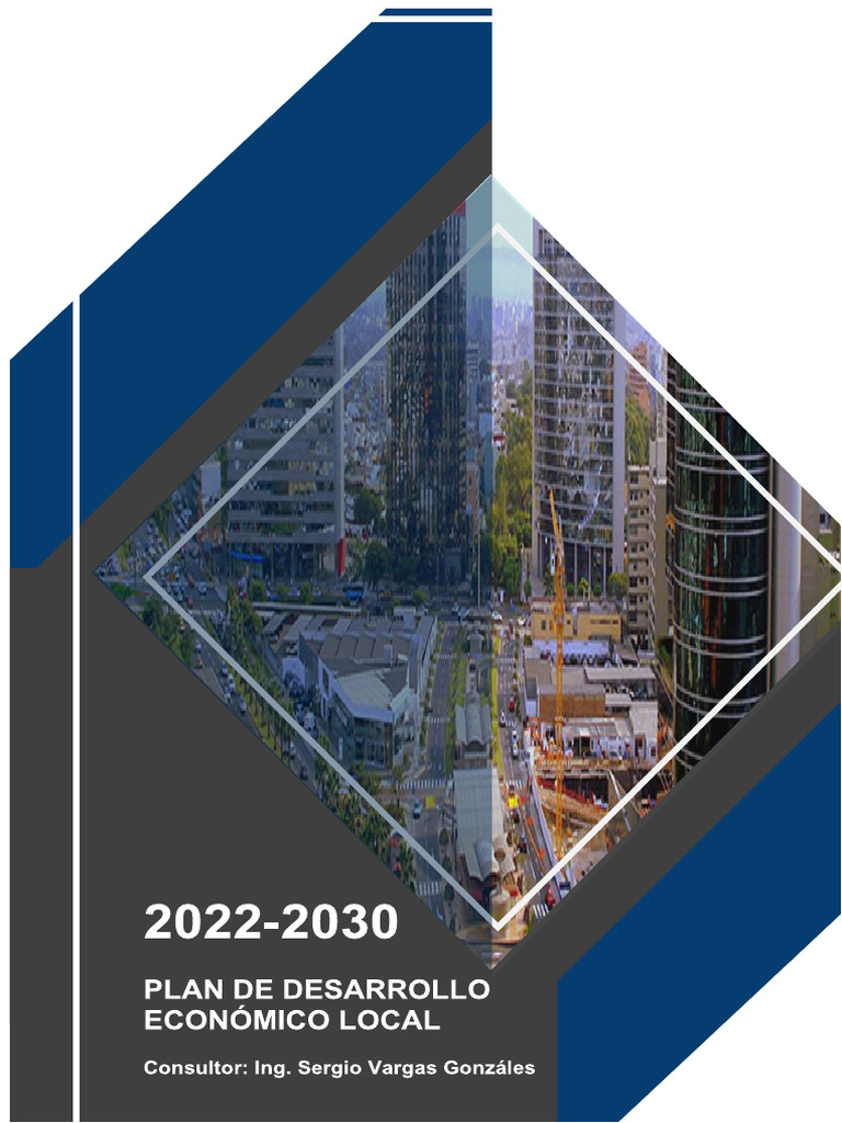 Local Economic Development Plan 2022-2030 of the San Isidro District ...