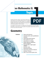 Topic: Further Mathematics SL