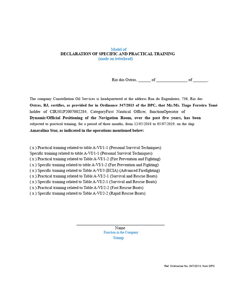 Declaration.docx | PDF