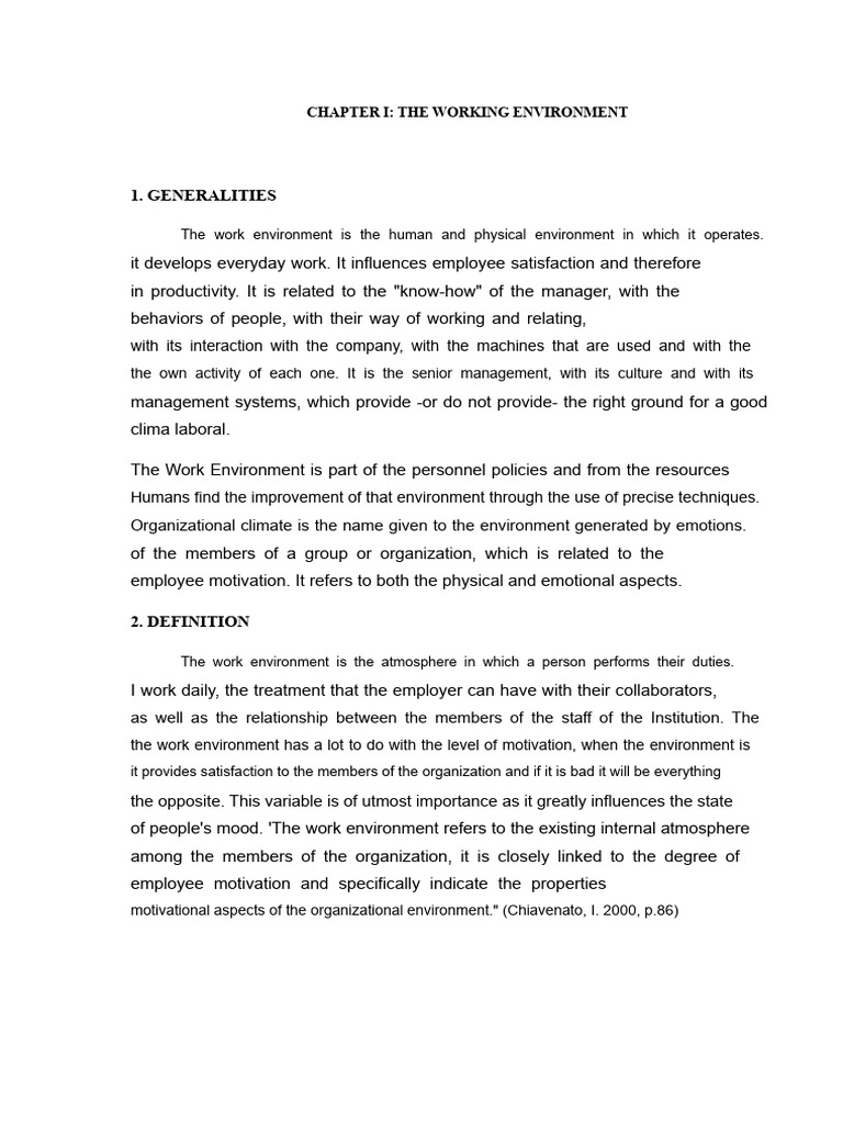 Understanding the Work Environment | PDF | Motivation | Motivational