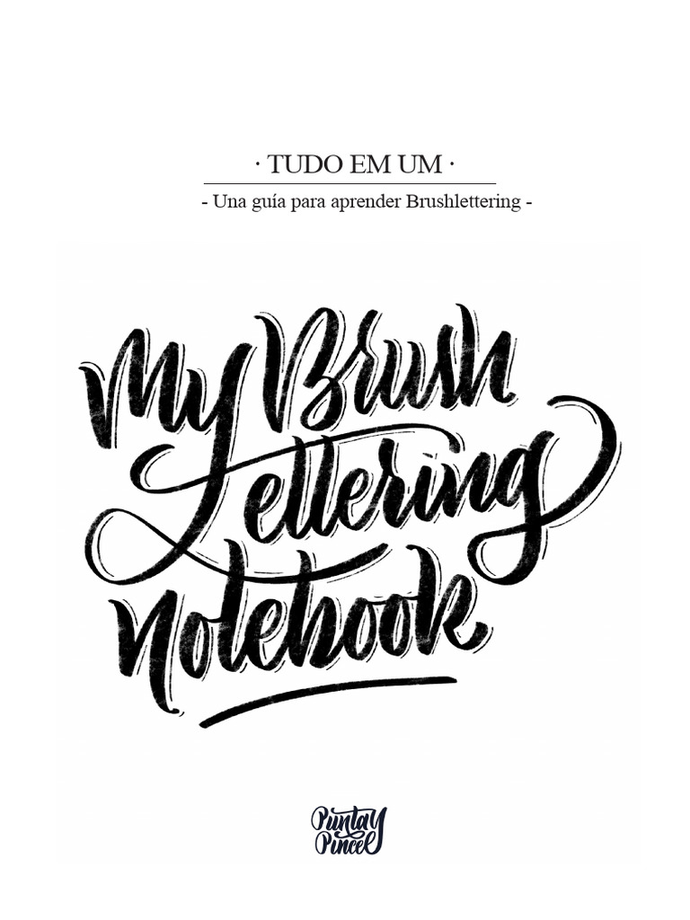 Guia Completo de Brush Lettering | PDF | Caligrafia | Desenho