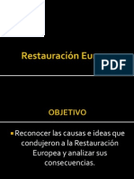 Restauración Europea