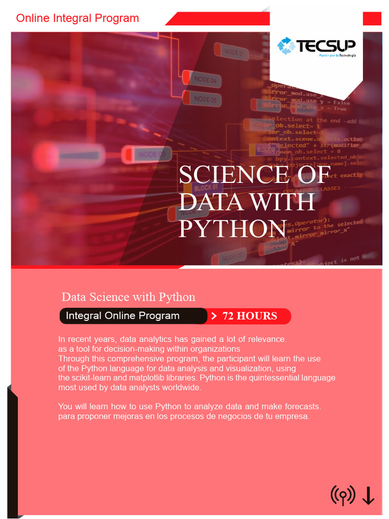 Data science with Python | PDF | Data Science | Data Analysis