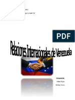 Relaciones Internacionales de Venezuela