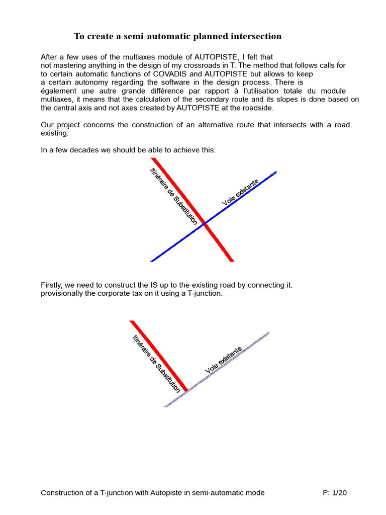 Semi-Automatic T-Junction Design Guide | PDF | Geometry