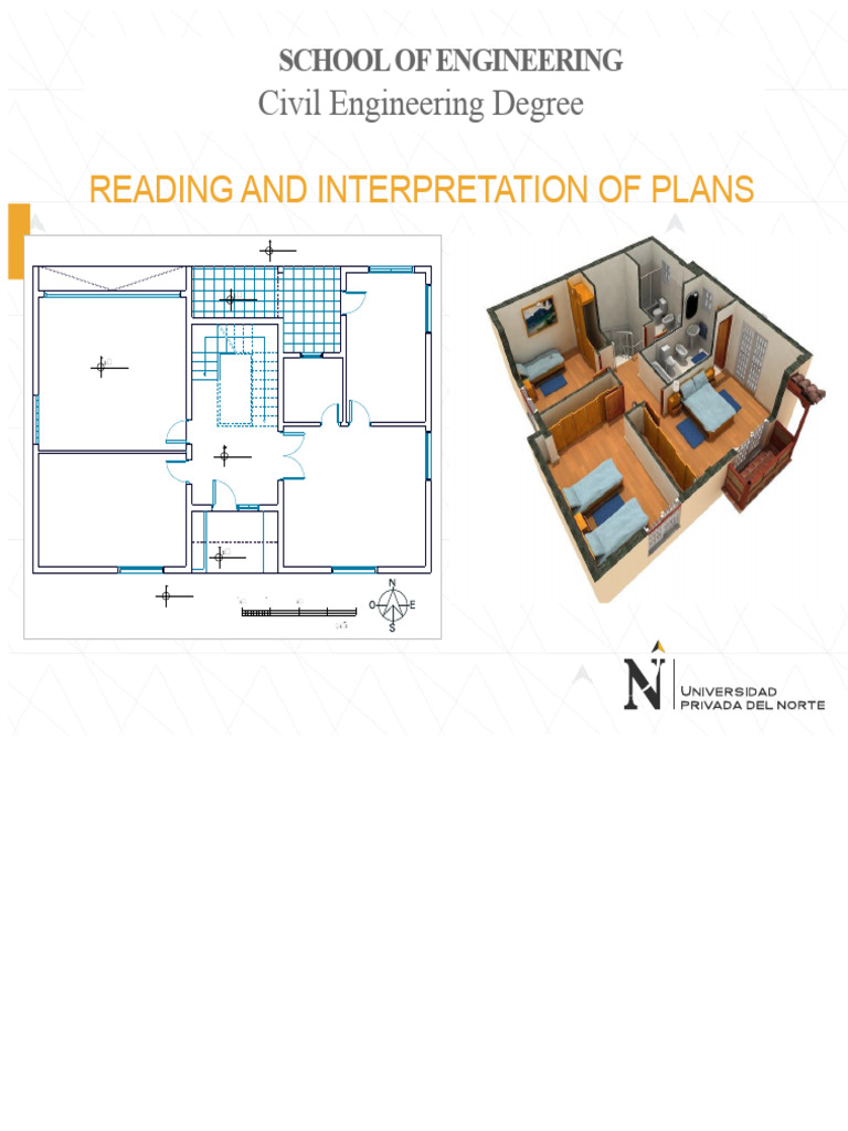 Civil Engineering Plan Interpretation Guide | PDF | Stairs | Door