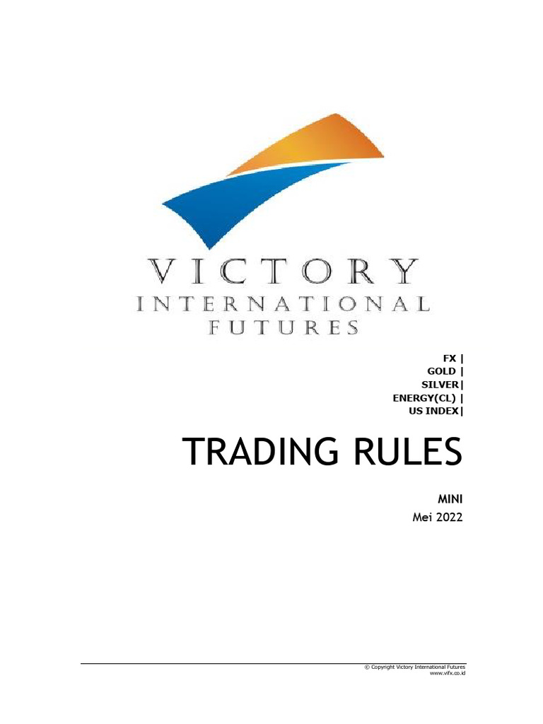 Aturan Trading dan Margin VIFX 2022 | PDF