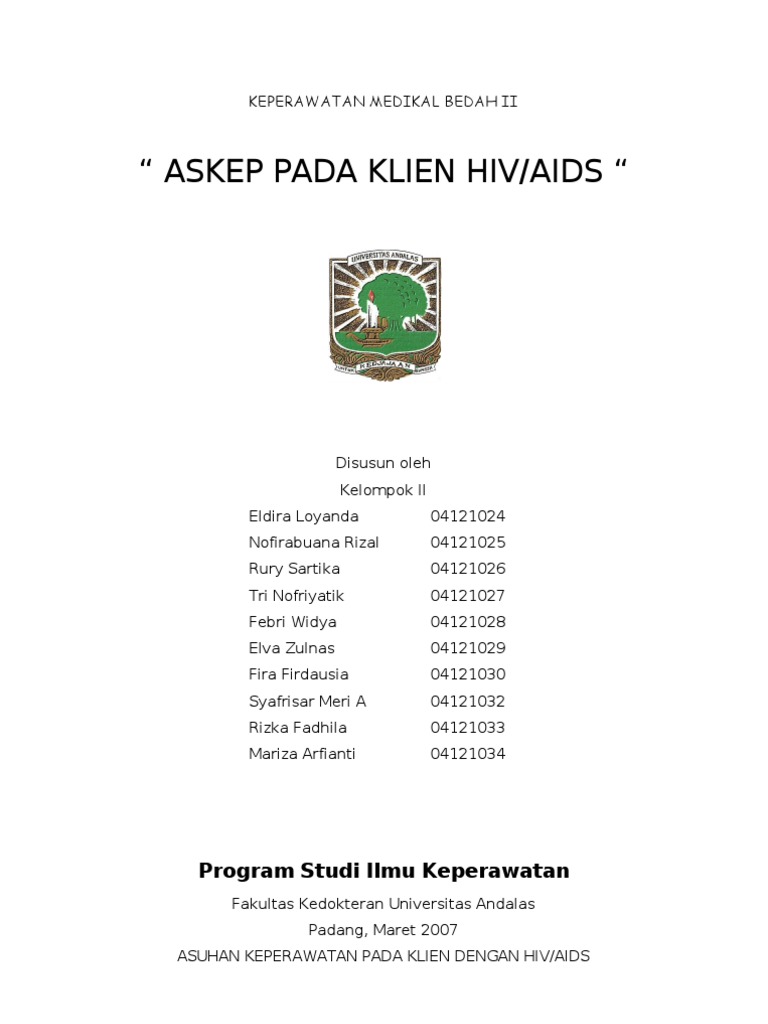 Askep Hiv Aids | PDF