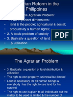 Agrarian Reform in The Philippines