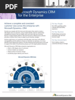 Microsoft Dynamics CRM For The Enterprise