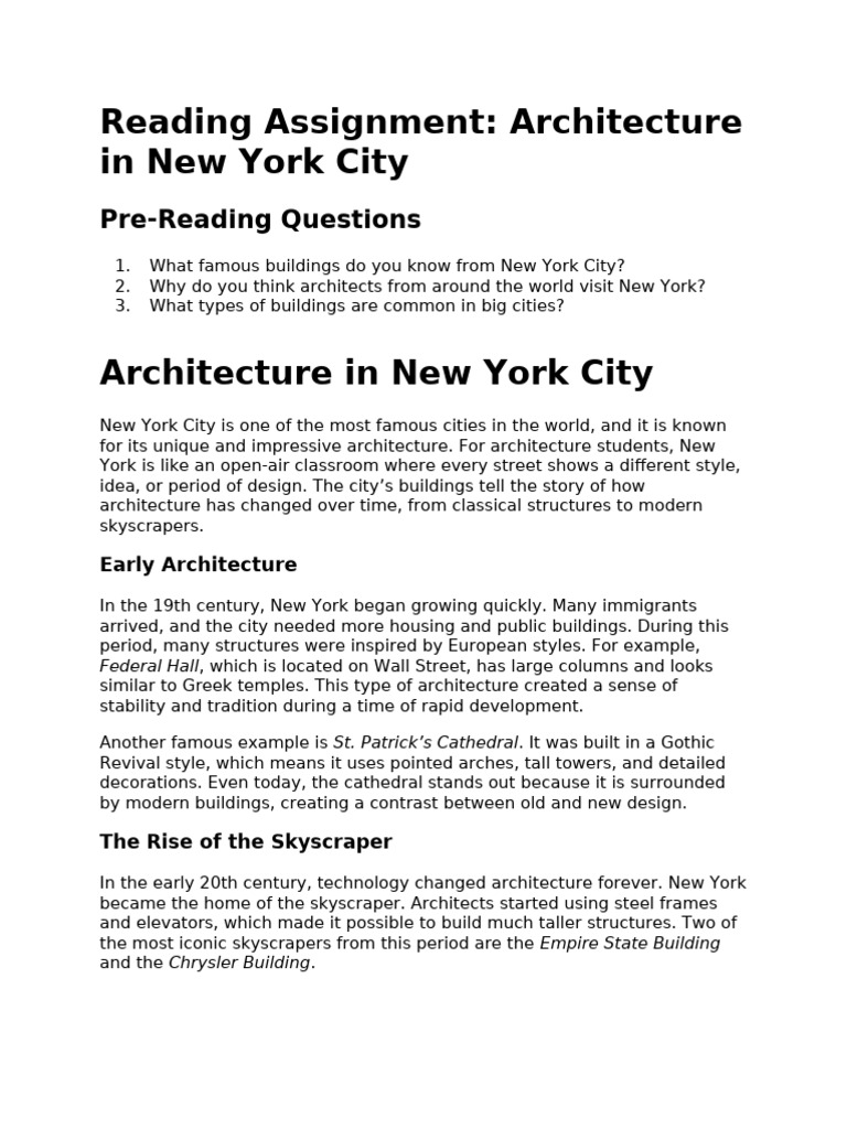 Arch. Reading Assaingment - 6 | PDF | Architectural Design | Architecture