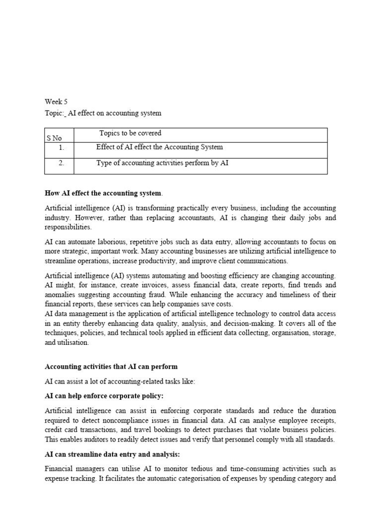 week 5 | PDF | Artificial Intelligence | Intelligence (AI) & Semantics