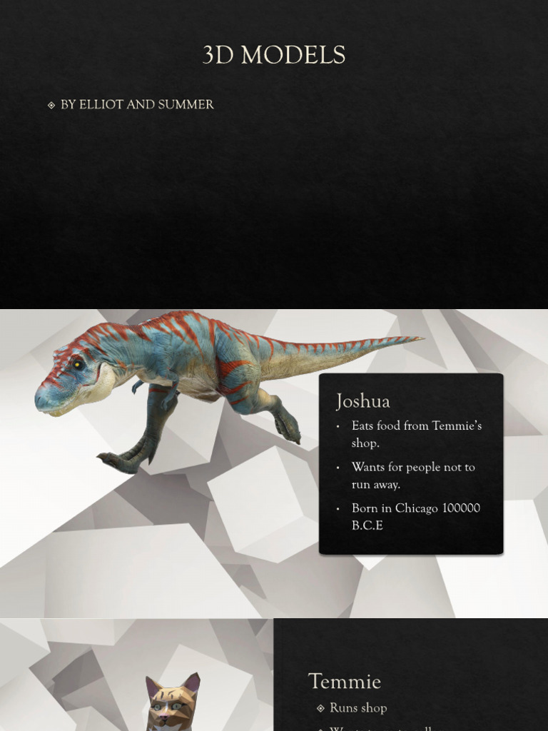 3D Modles | PDF